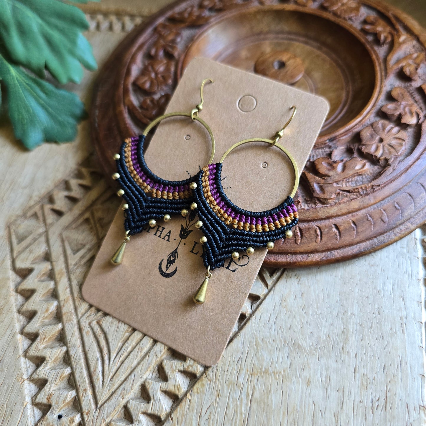 Boucles d'oreilles bohèmes