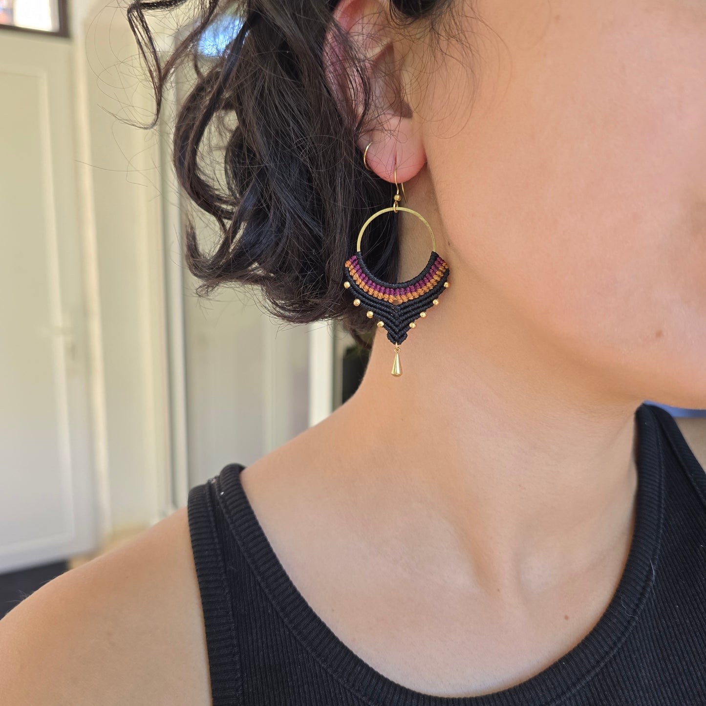 Boucles d'oreilles bohèmes