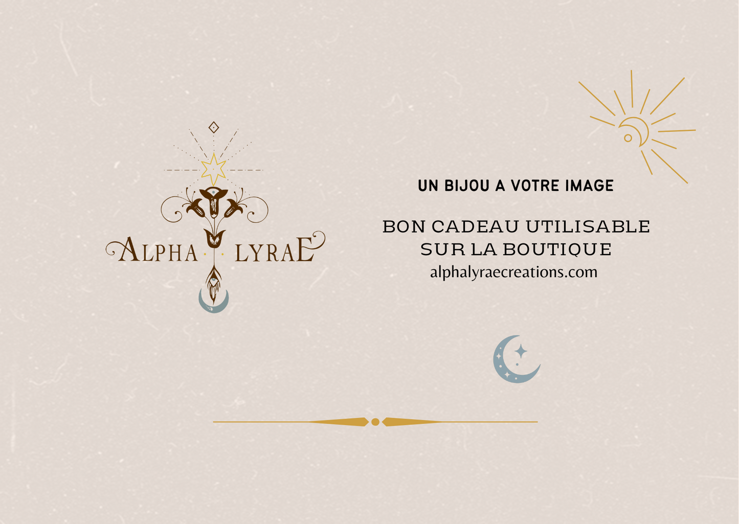 Bon cadeau