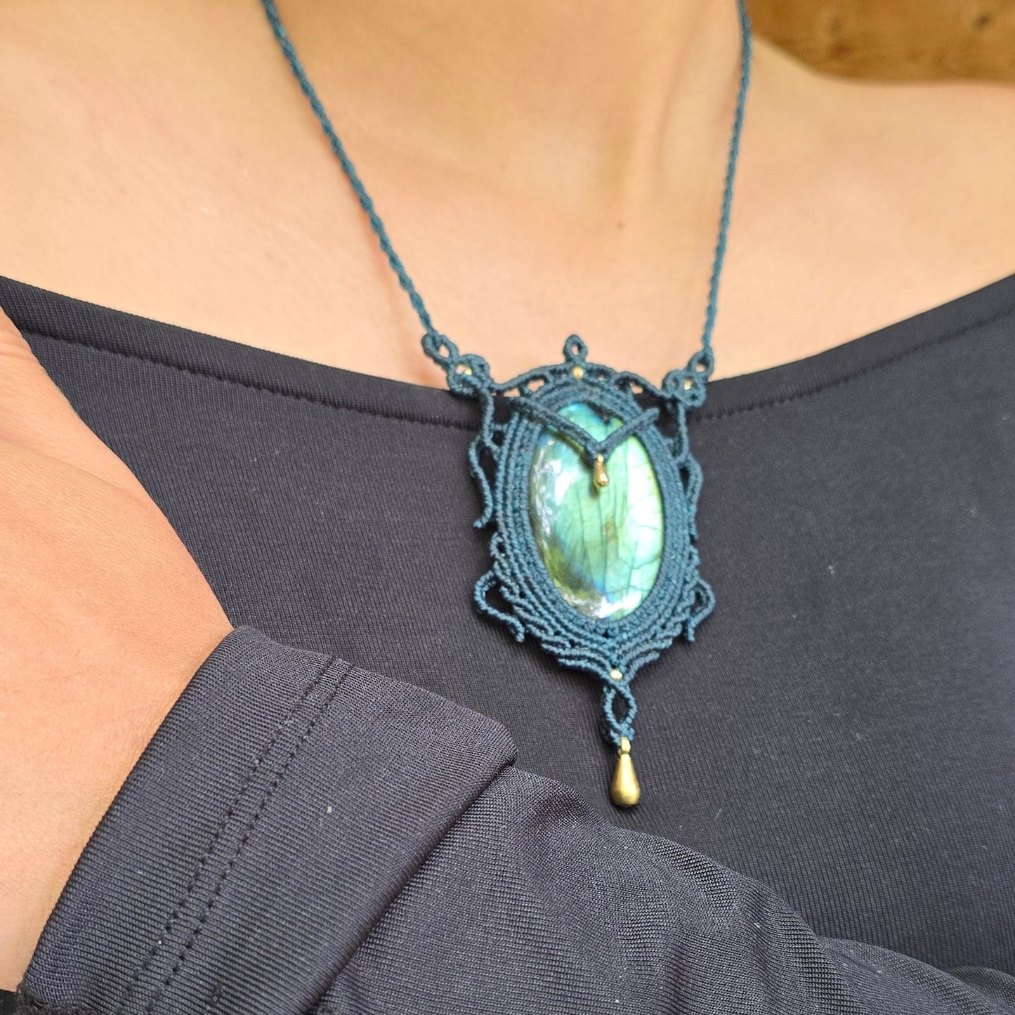Collier labradorite