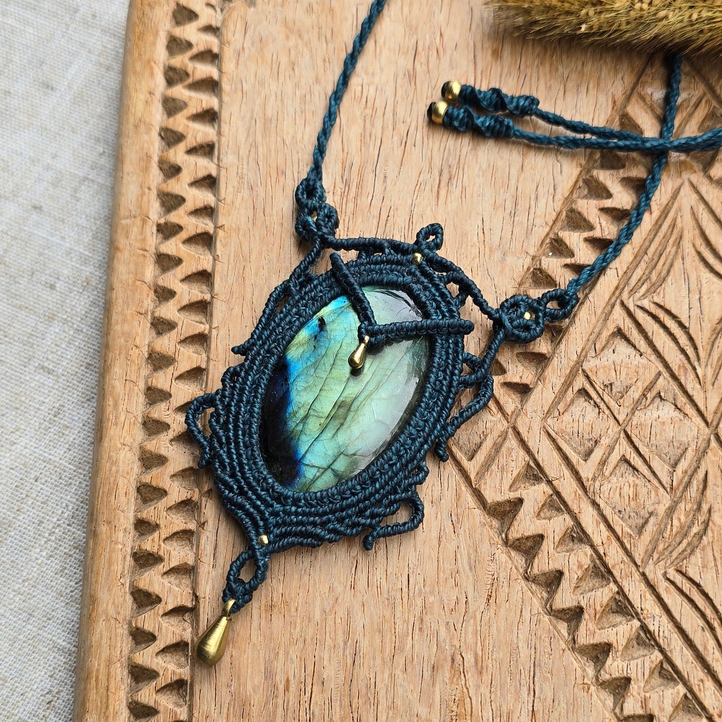 Collier labradorite