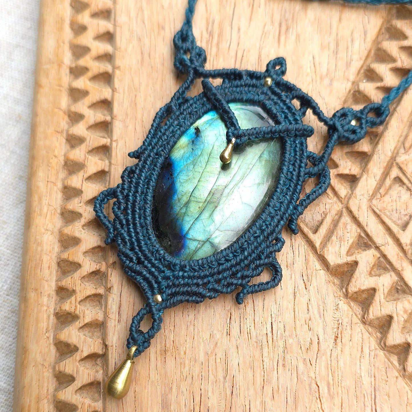 Collier labradorite