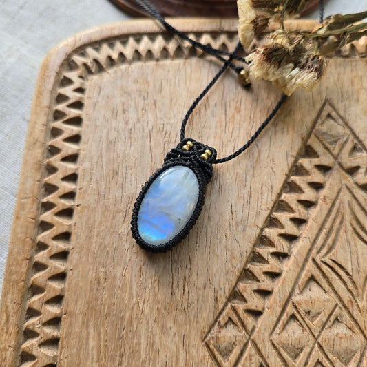 Collier pierre de lune