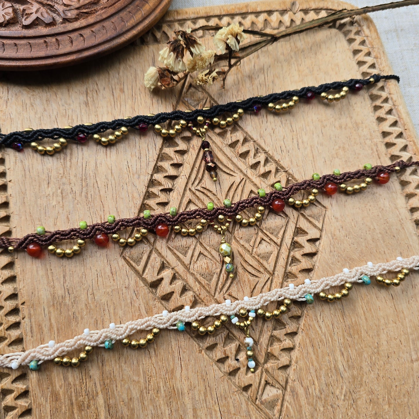 Collier choker (ou diadème)