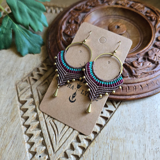 Boucles d'oreilles bohèmes