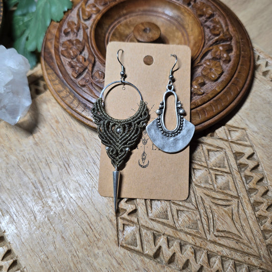 Boucles d'oreilles ethniques