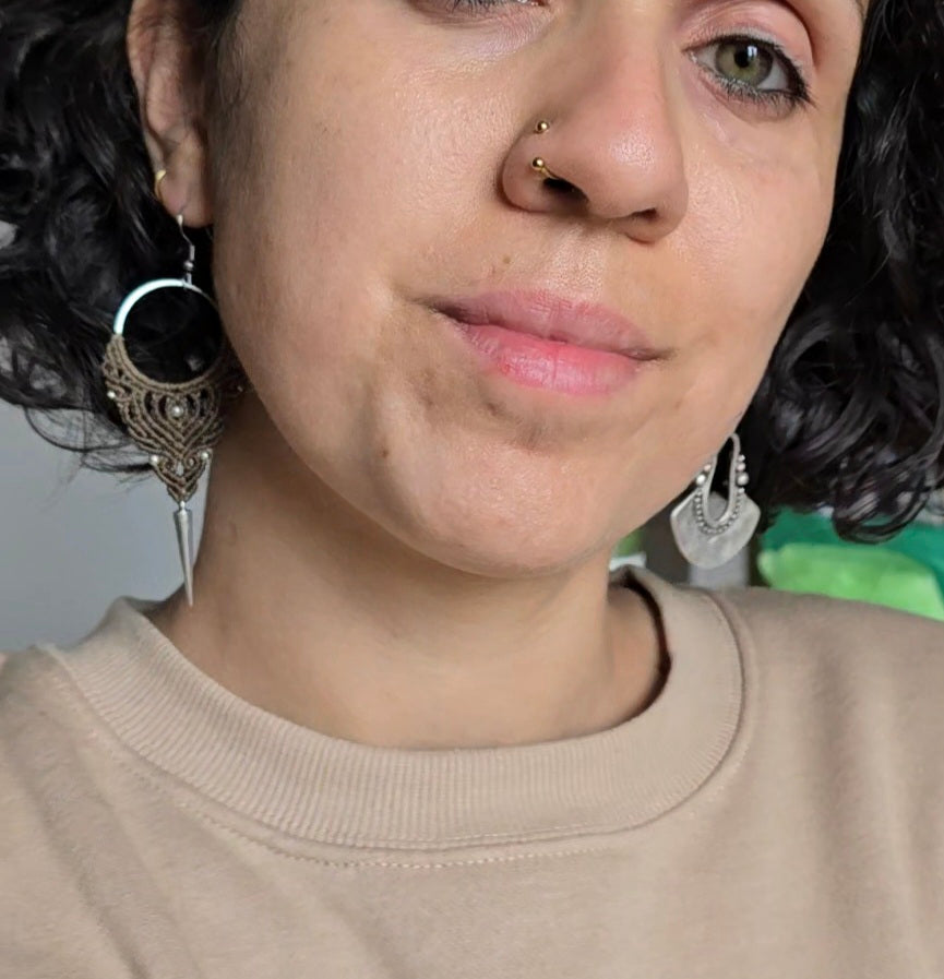 Boucles d'oreilles ethniques